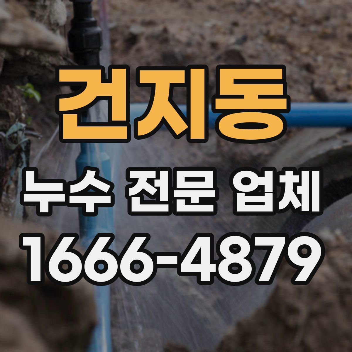 건지동 누수 전문 업체