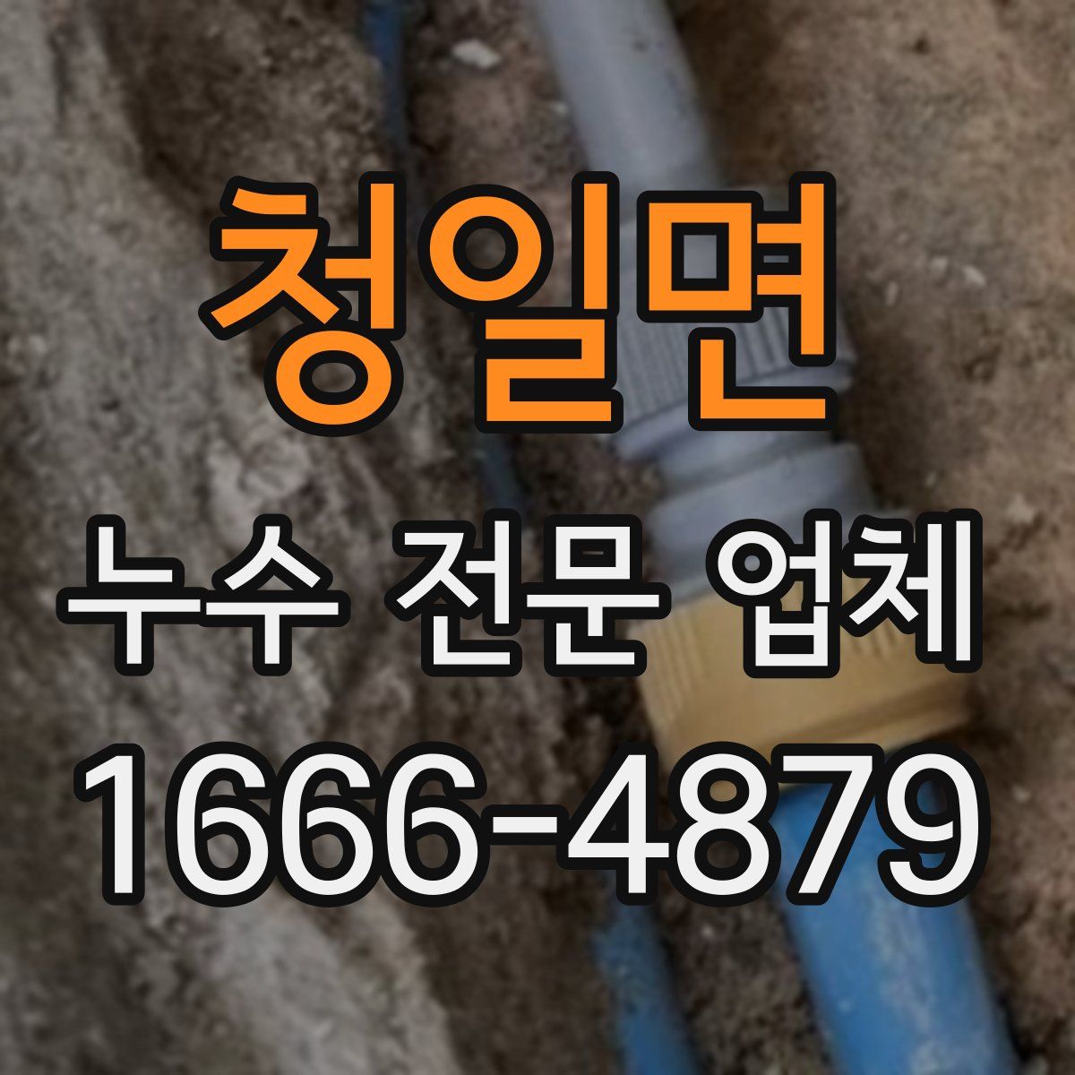 청일면 누수 전문 업체
