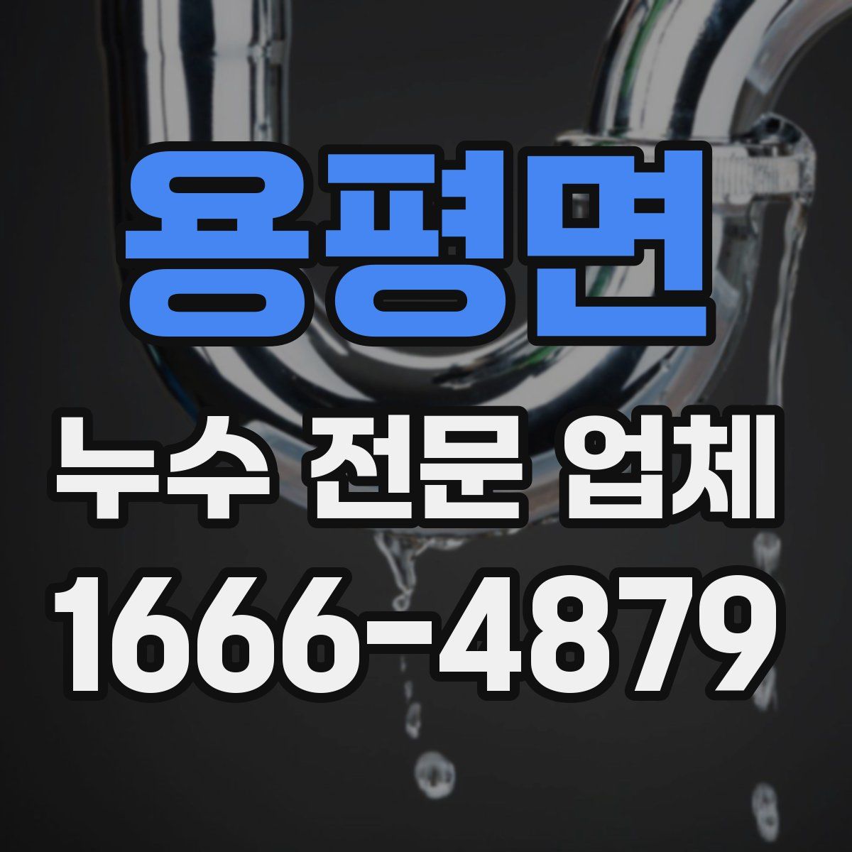 용평면 누수 전문 업체