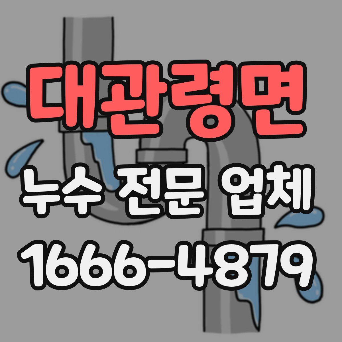 대관령면 누수 전문 업체