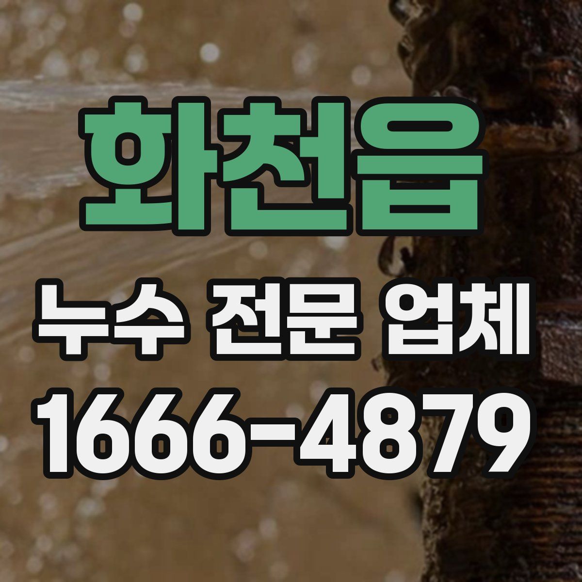 화천읍 누수 전문 업체