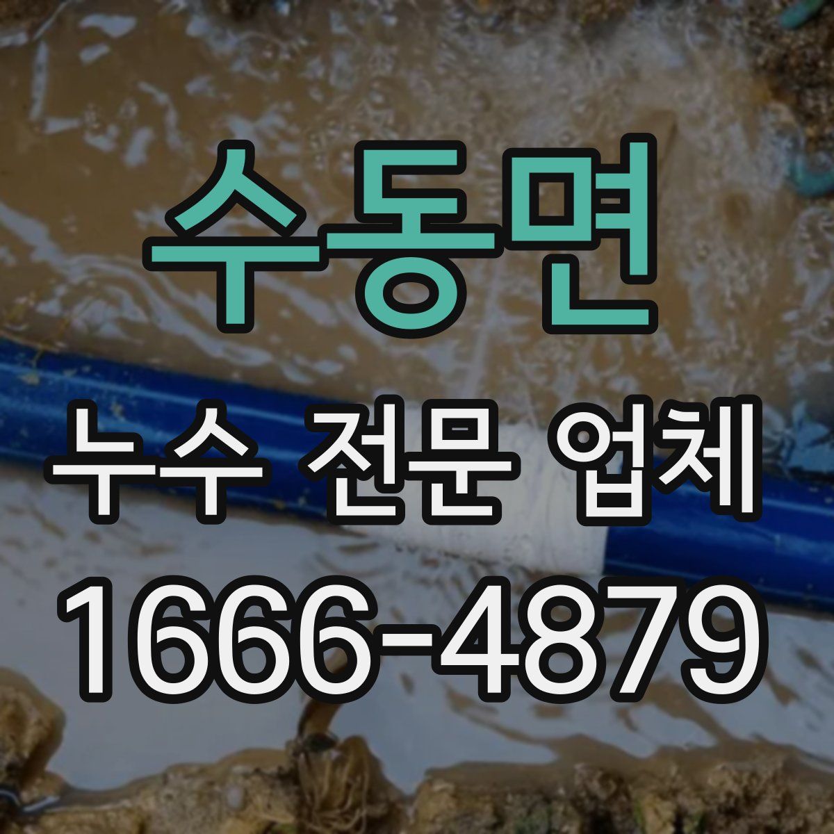 수동면 누수 전문 업체