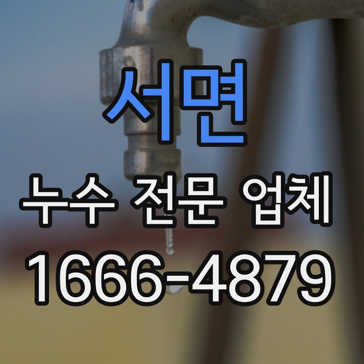 서면 누수 전문 업체