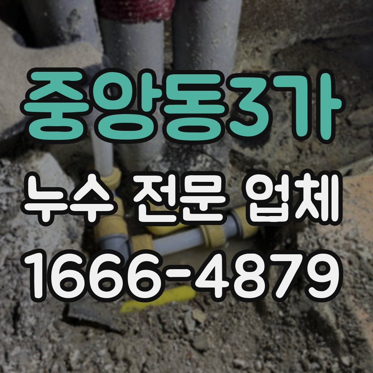 중앙동3가 누수 전문 업체