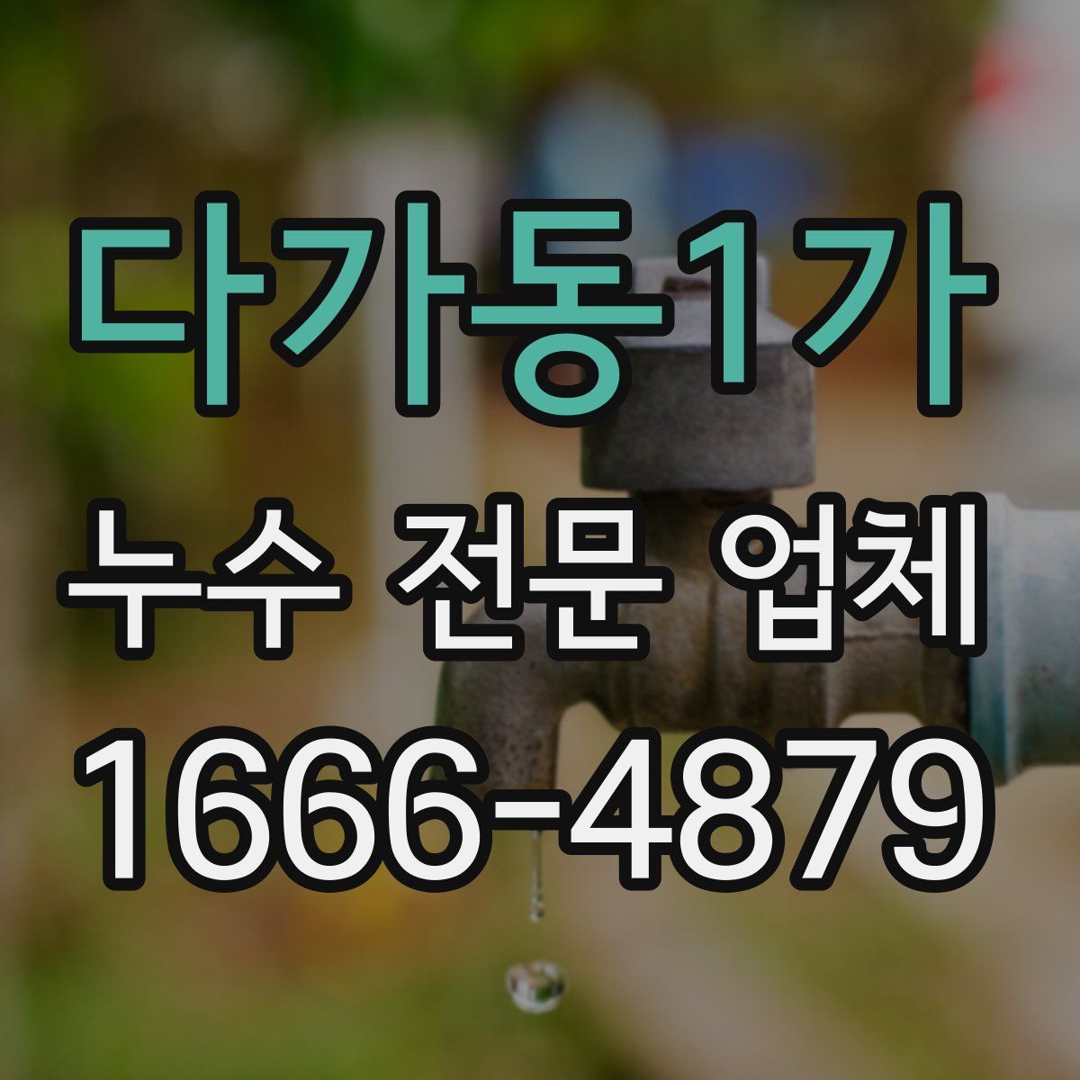 다가동1가 누수 전문 업체
