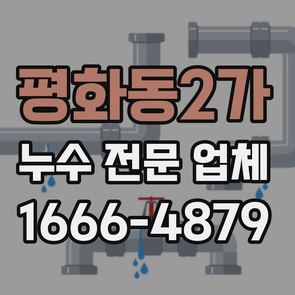평화동2가 누수 전문 업체