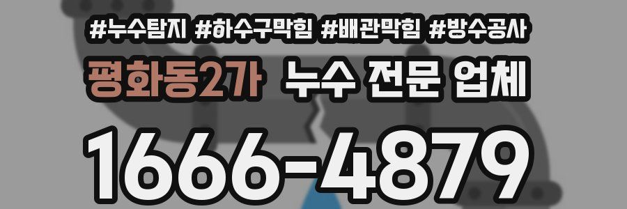 평화동2가 누수 전문 업체