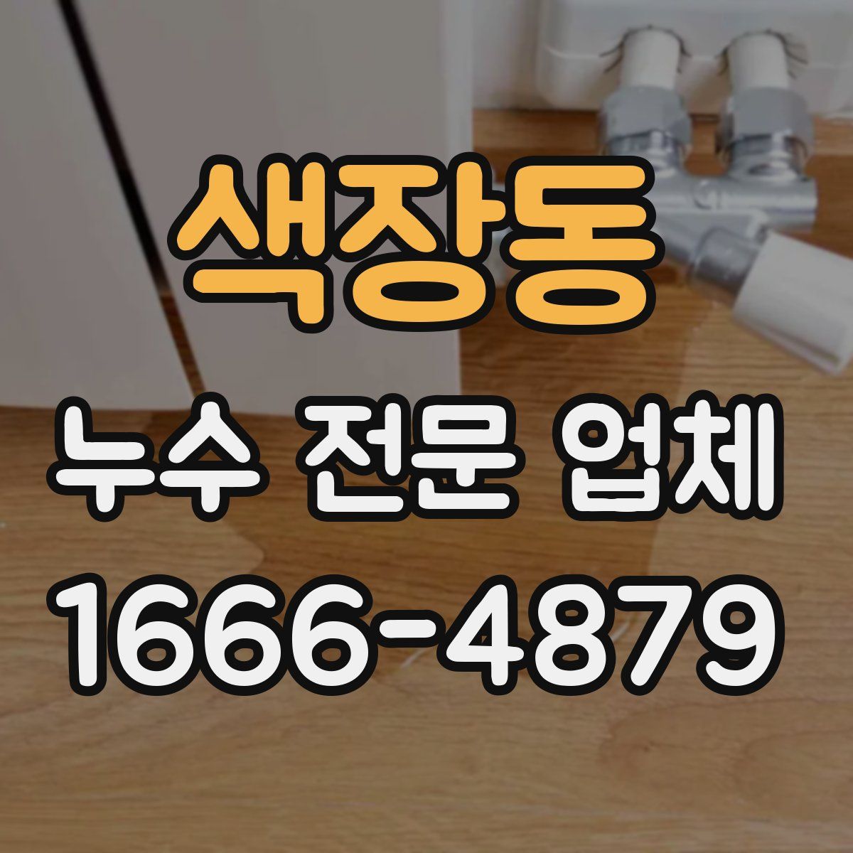 색장동 누수 전문 업체
