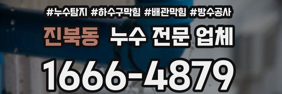 진북동 누수 전문 업체
