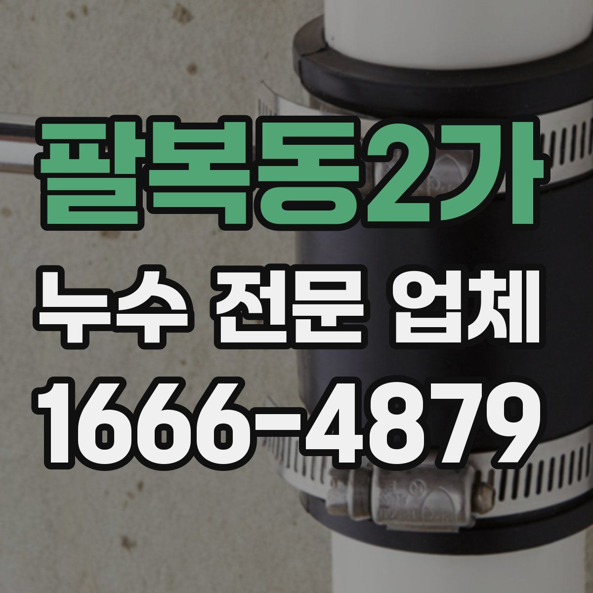 팔복동2가 누수 전문 업체