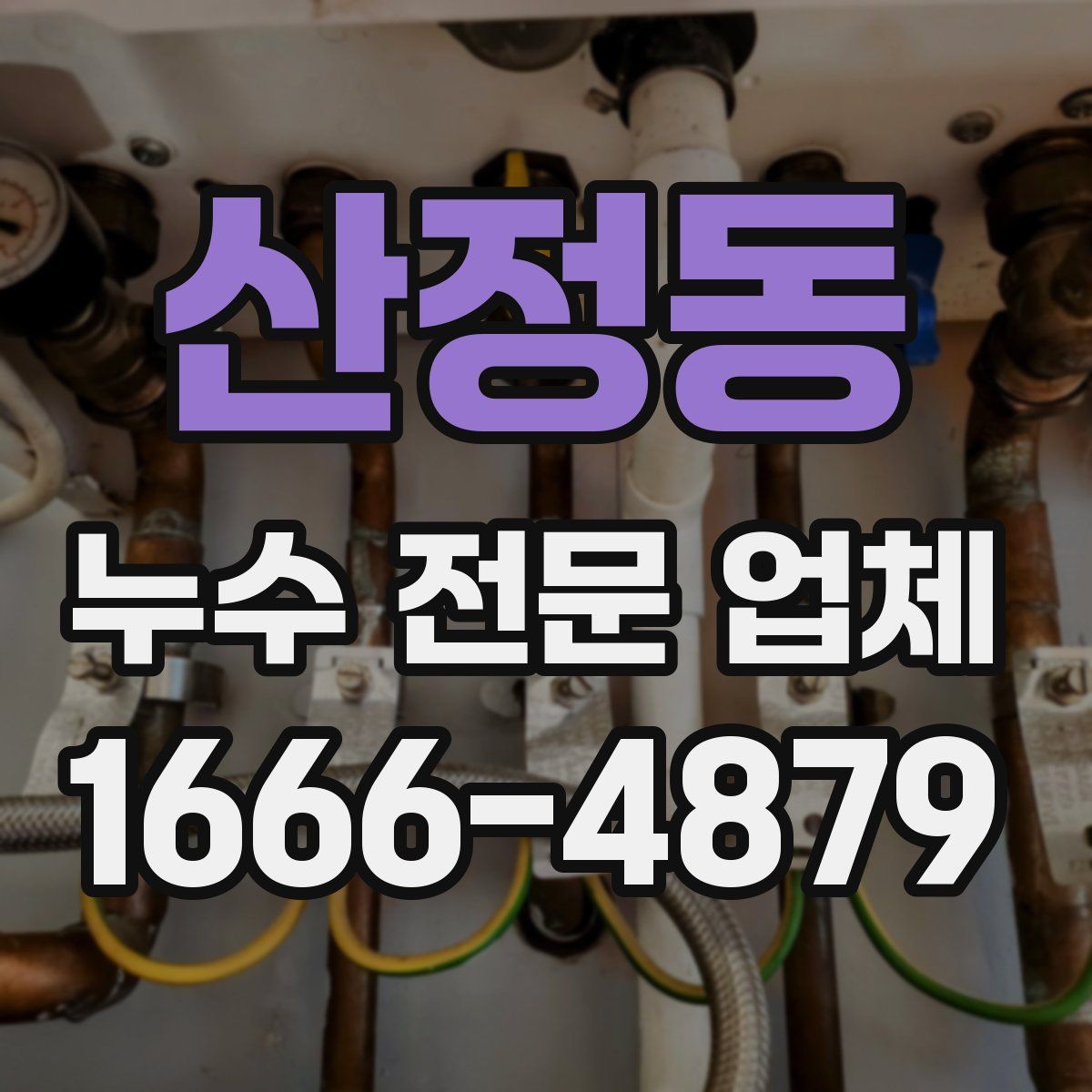 산정동 누수 전문 업체