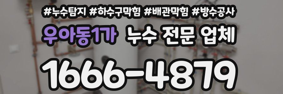 우아동1가 누수 전문 업체