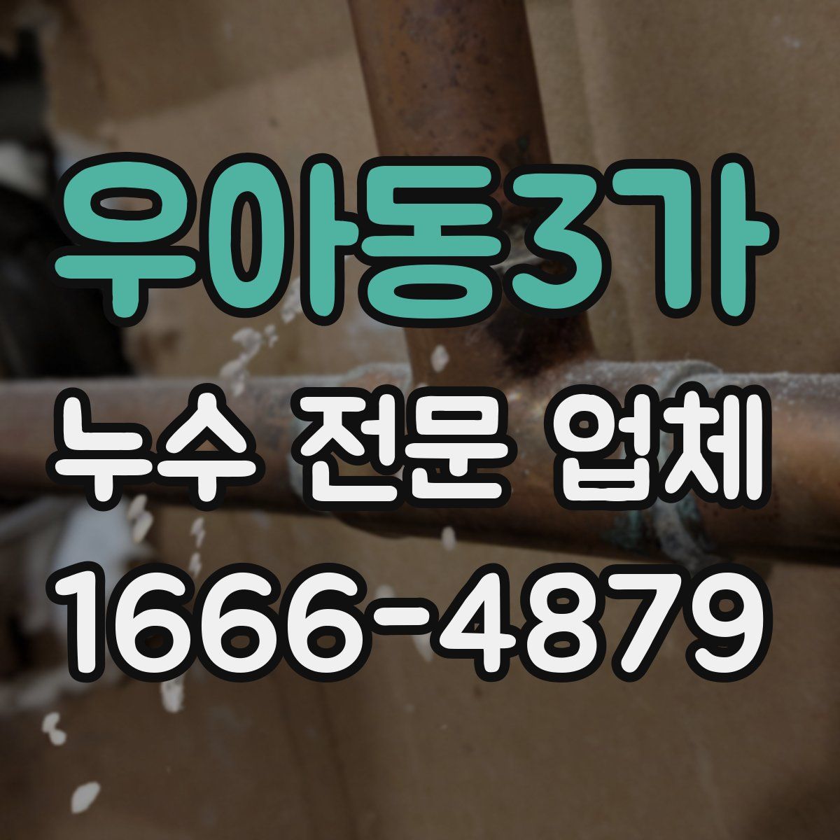 우아동3가 누수 전문 업체
