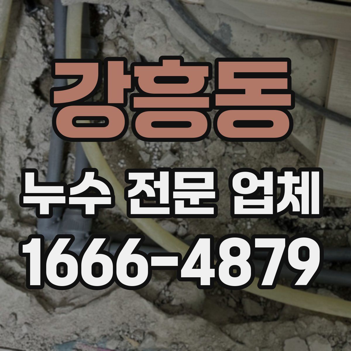강흥동 누수 전문 업체