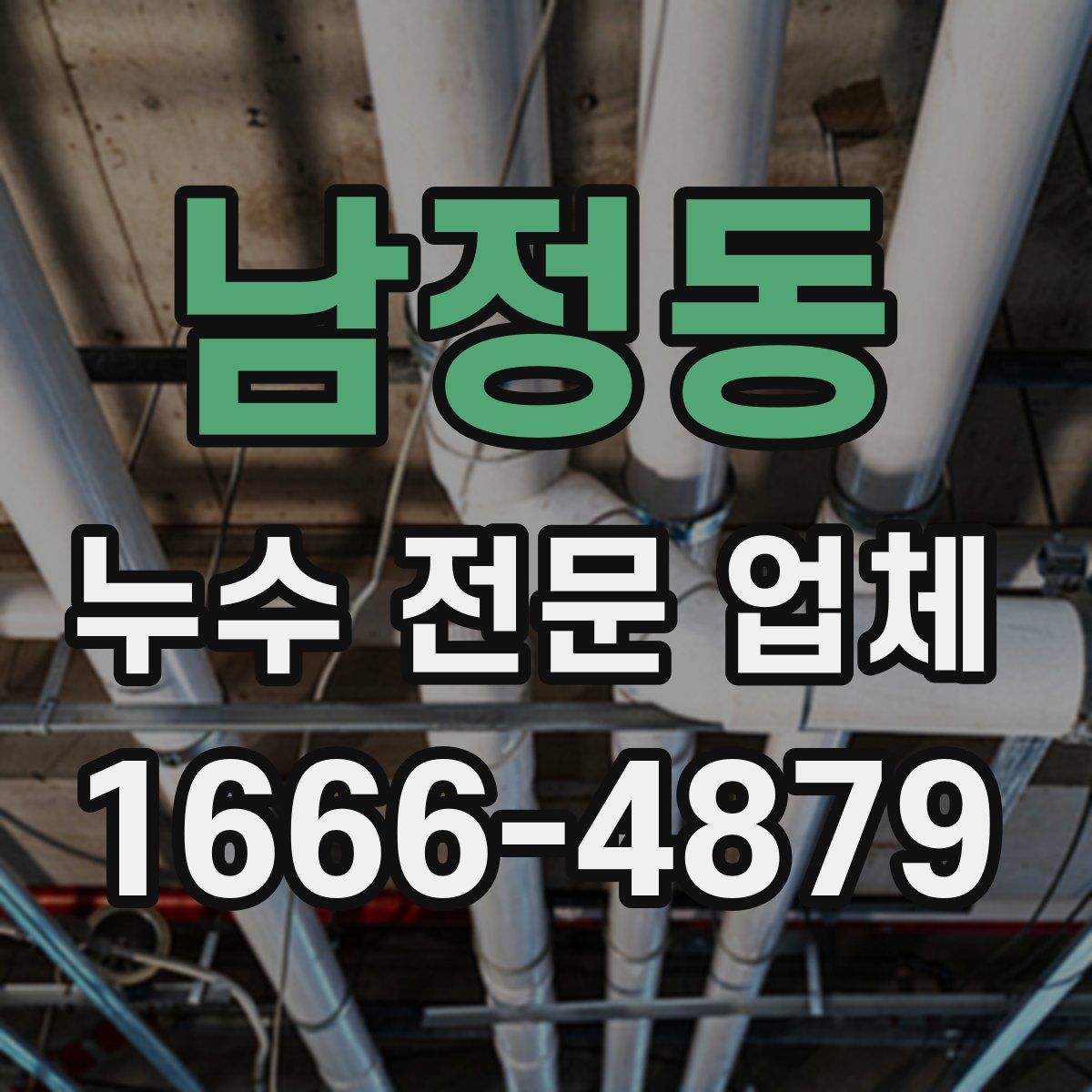 남정동 누수 전문 업체