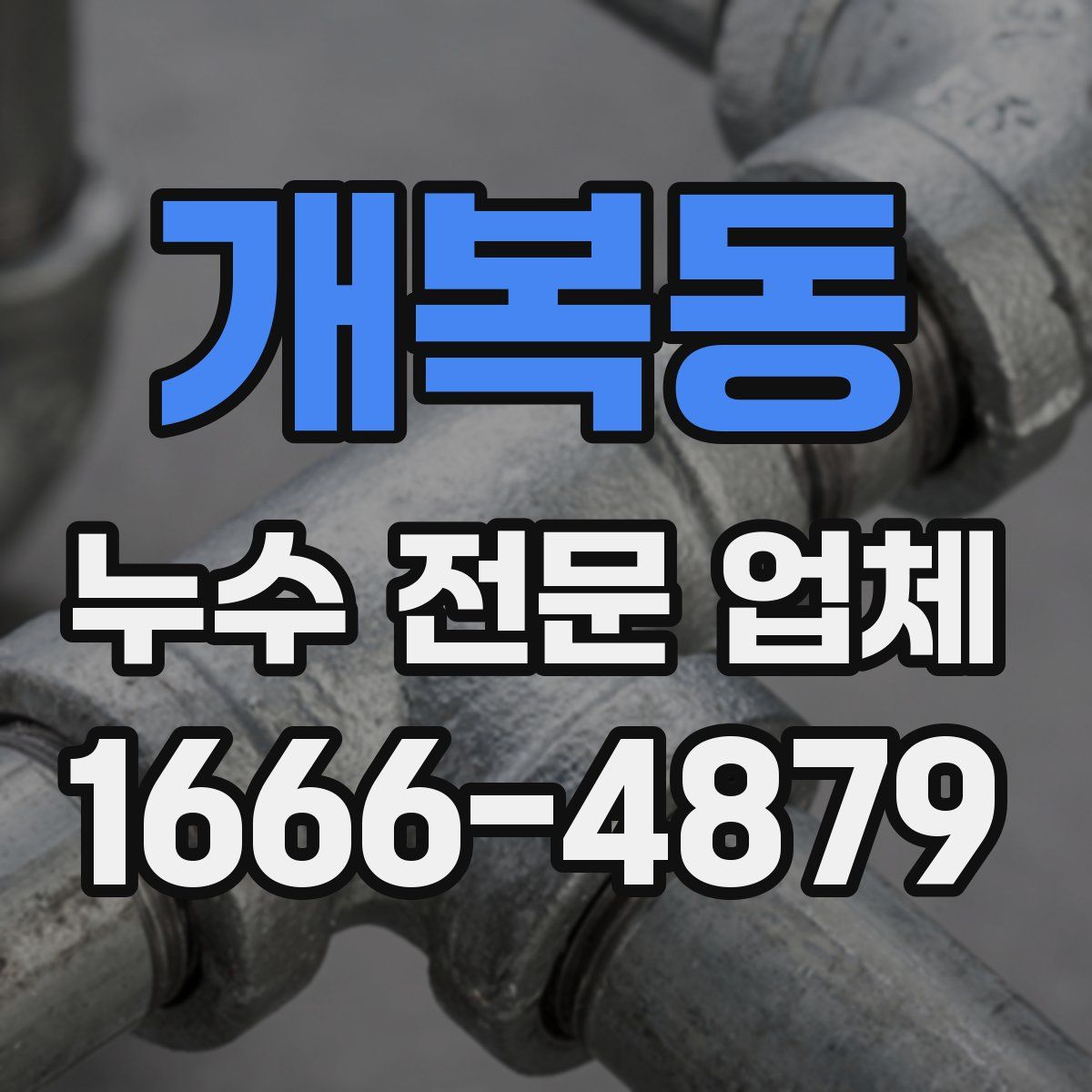 개복동 누수 전문 업체