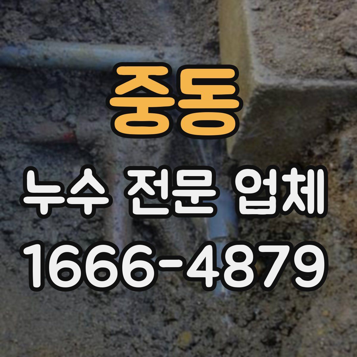 중동 누수 전문 업체