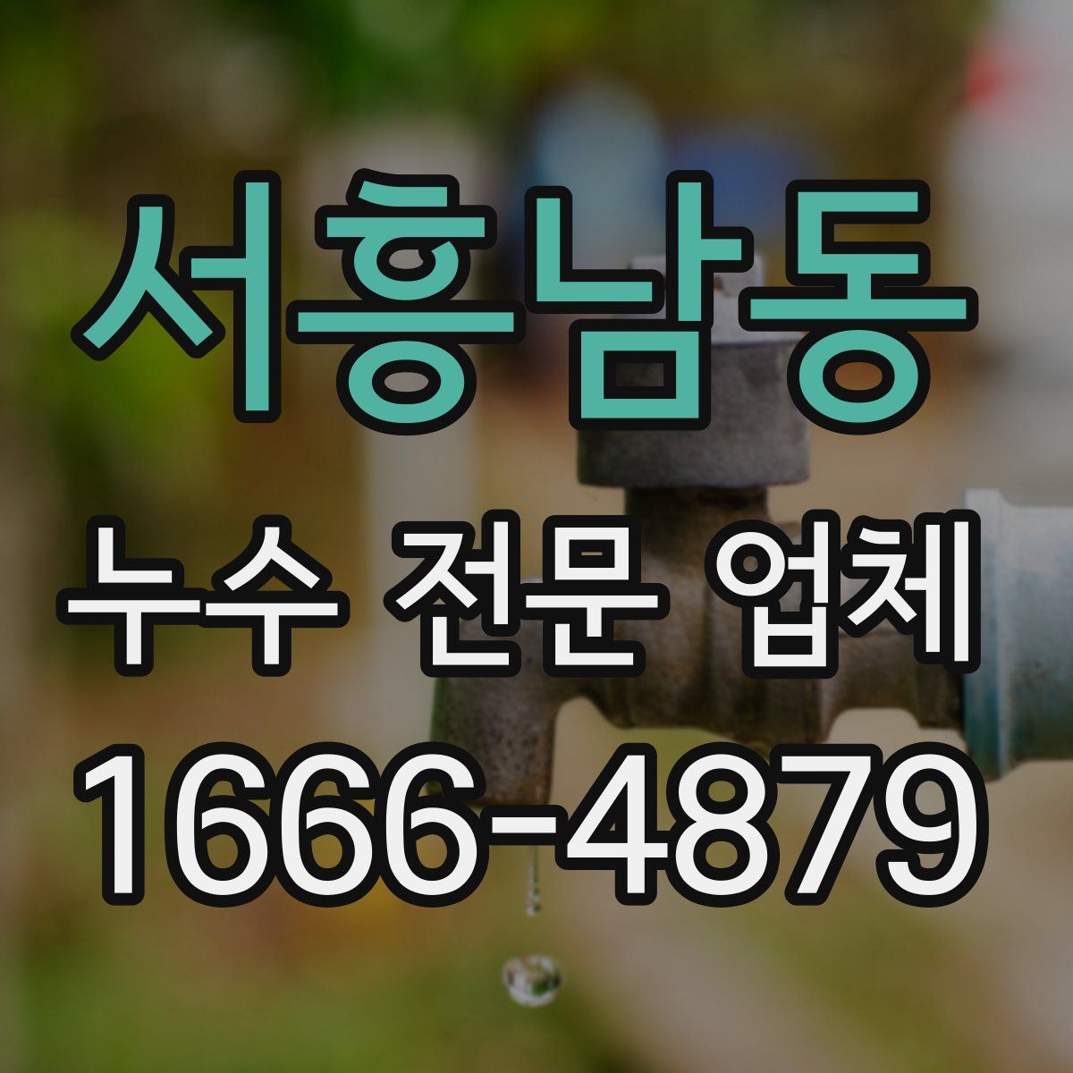 서흥남동 누수 전문 업체