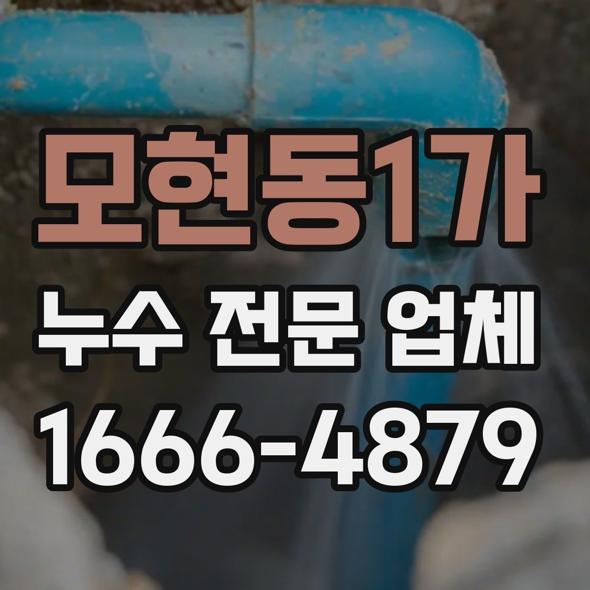 모현동1가 누수 전문 업체