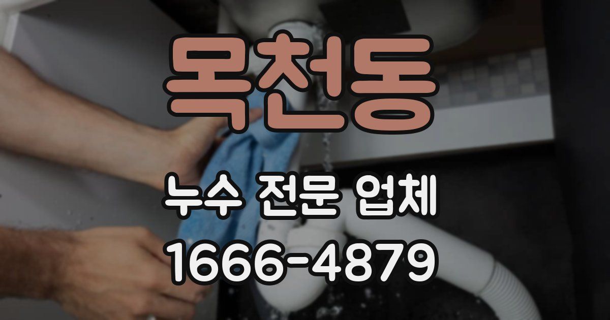 목천동 누수 전문 업체