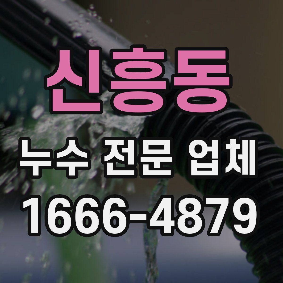 신흥동 누수 전문 업체