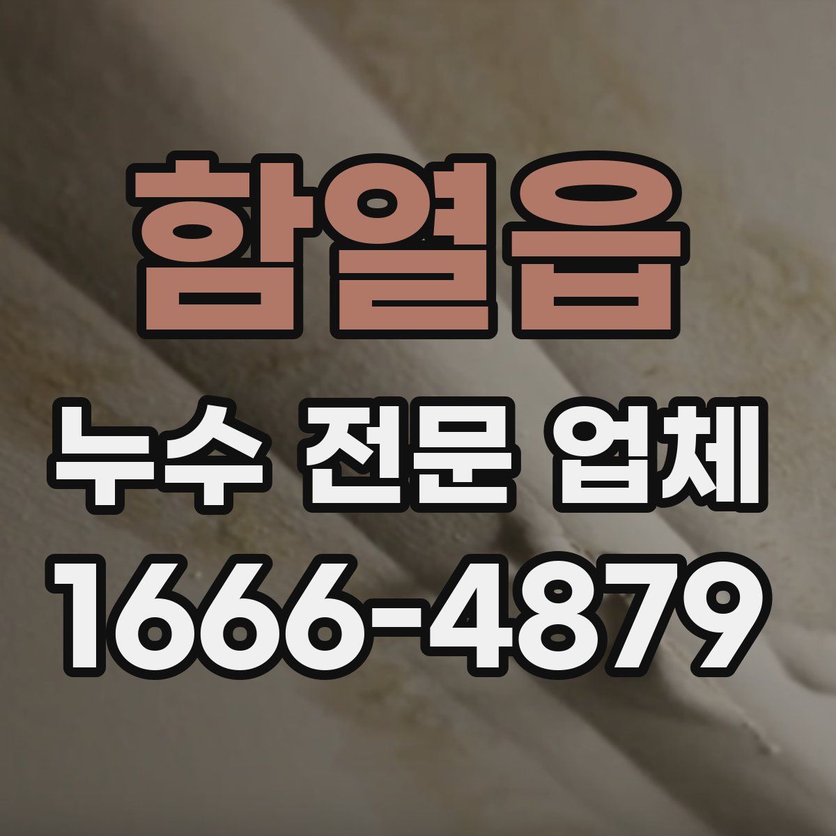 함열읍 누수 전문 업체