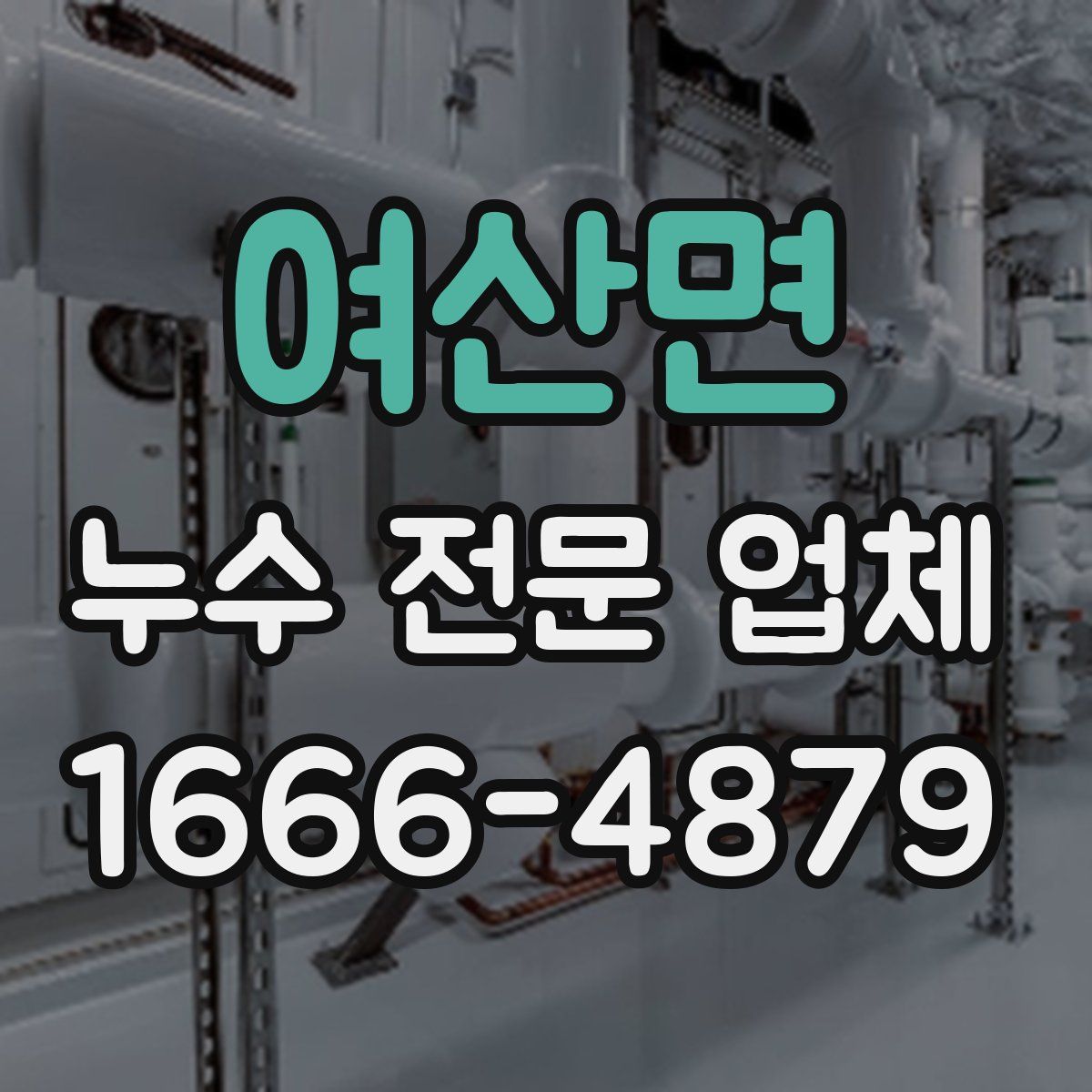 여산면 누수 전문 업체