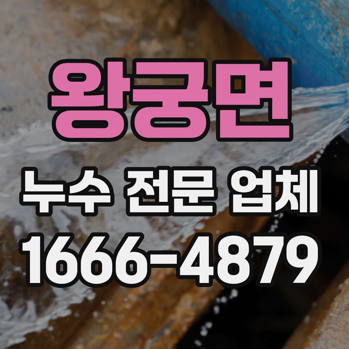 왕궁면 누수 전문 업체