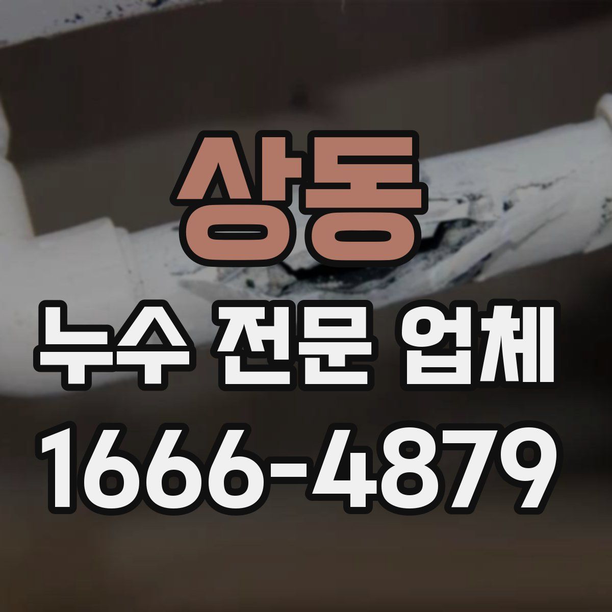 상동 누수 전문 업체