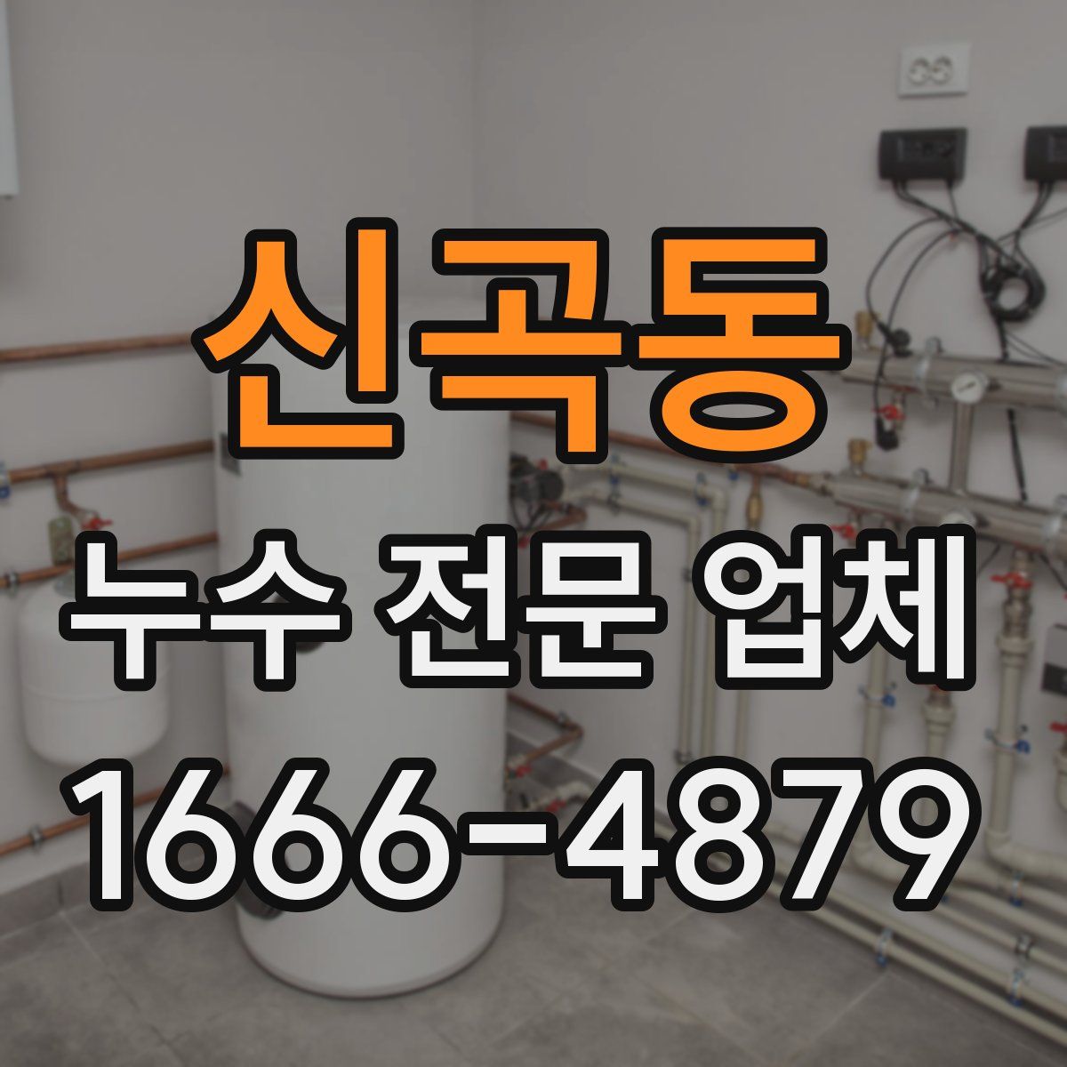 신곡동 누수 전문 업체