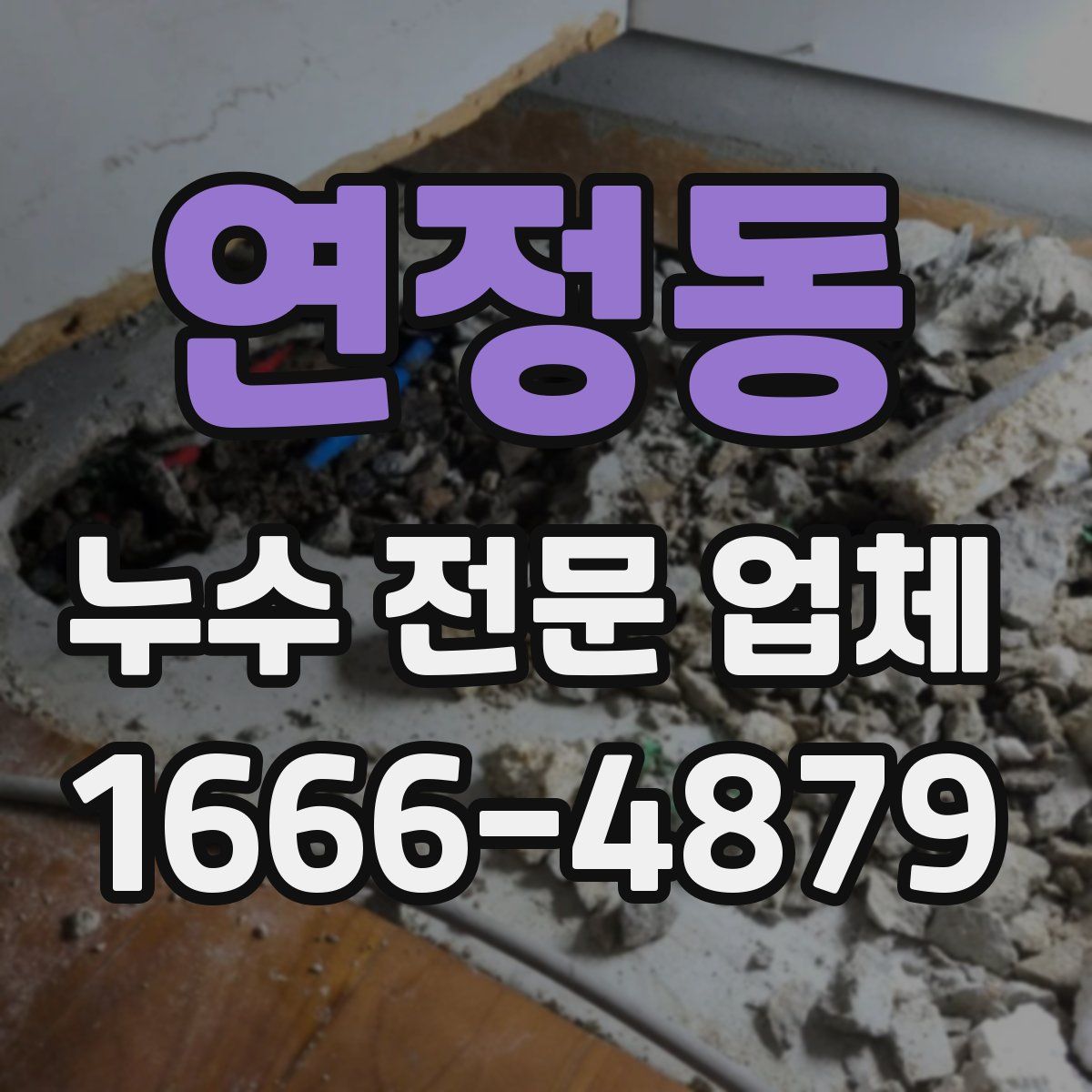 연정동 누수 전문 업체