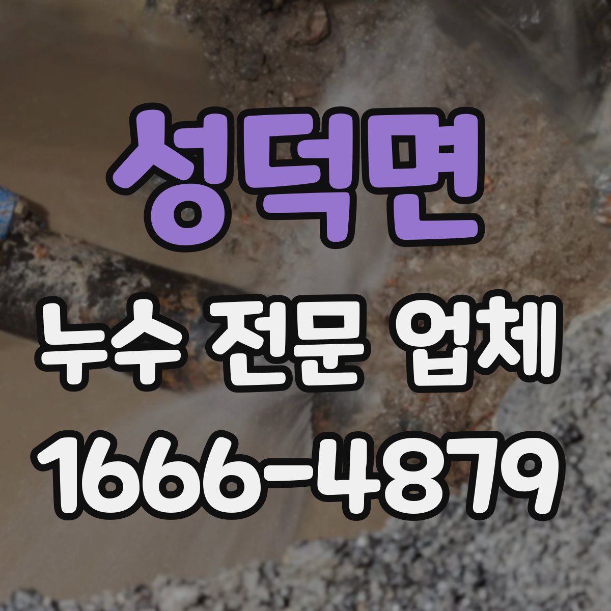 성덕면 누수 전문 업체