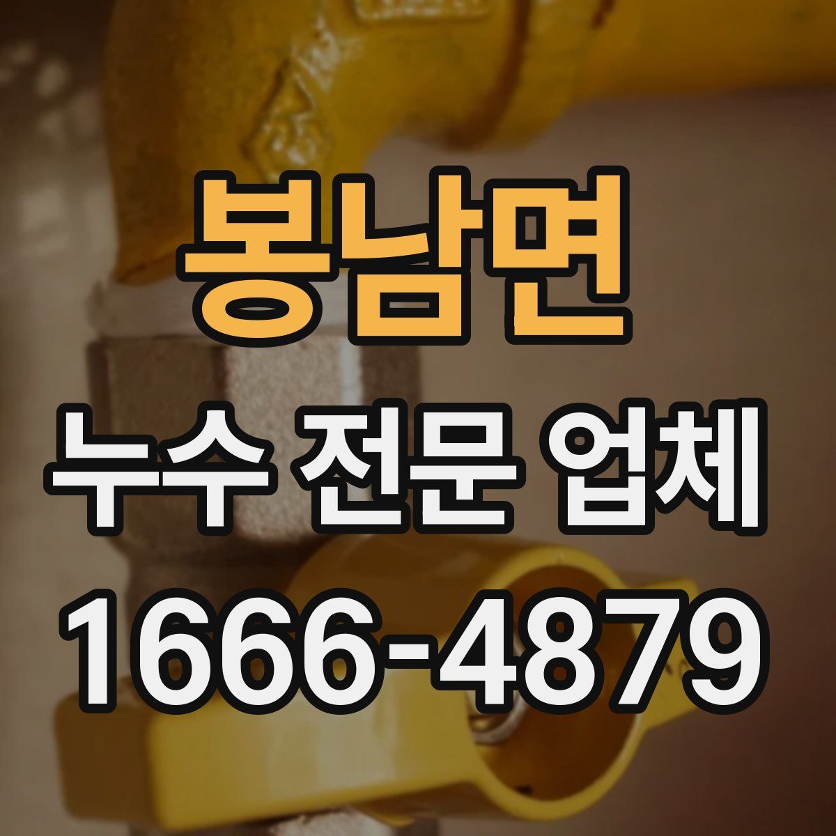 봉남면 누수 전문 업체