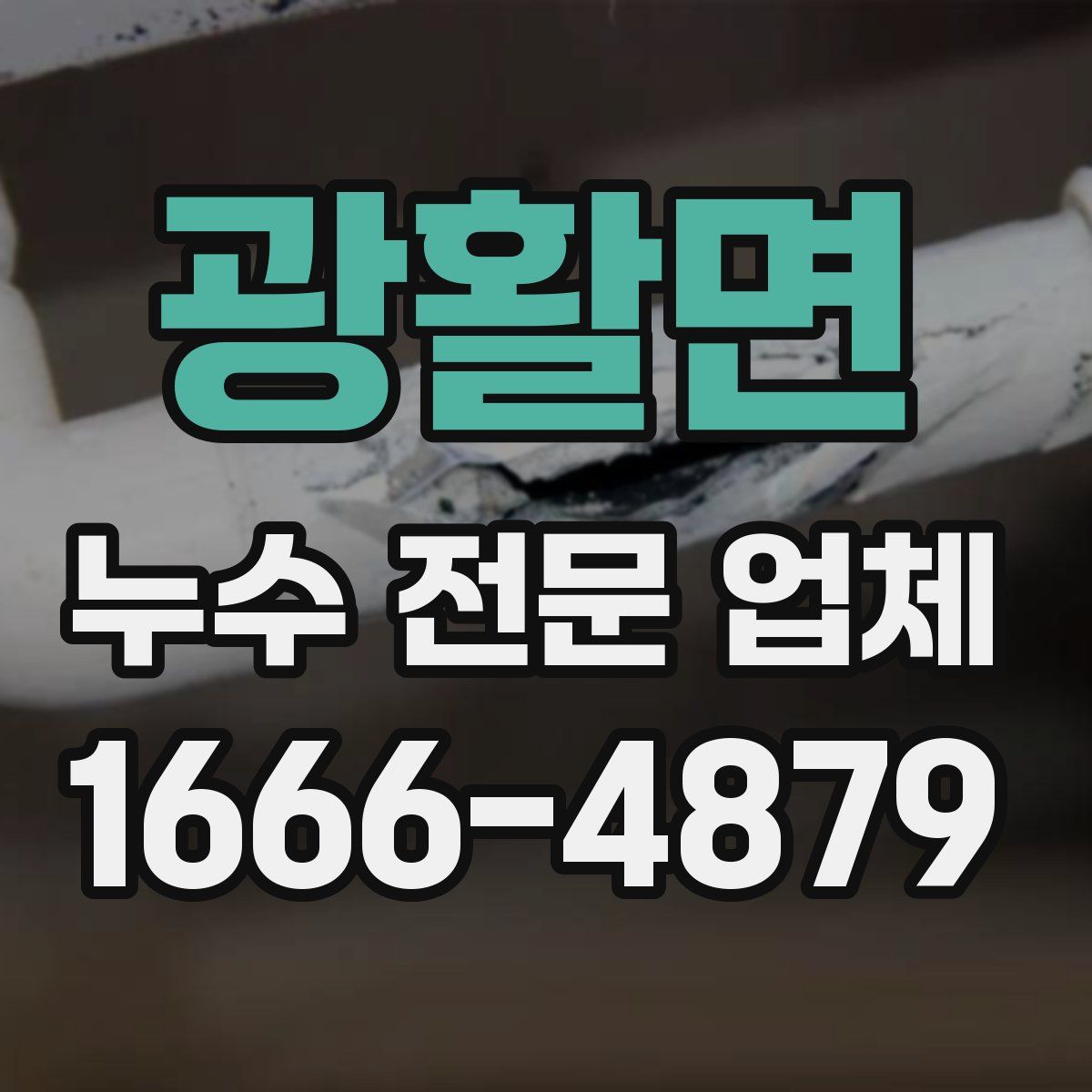 광활면 누수 전문 업체