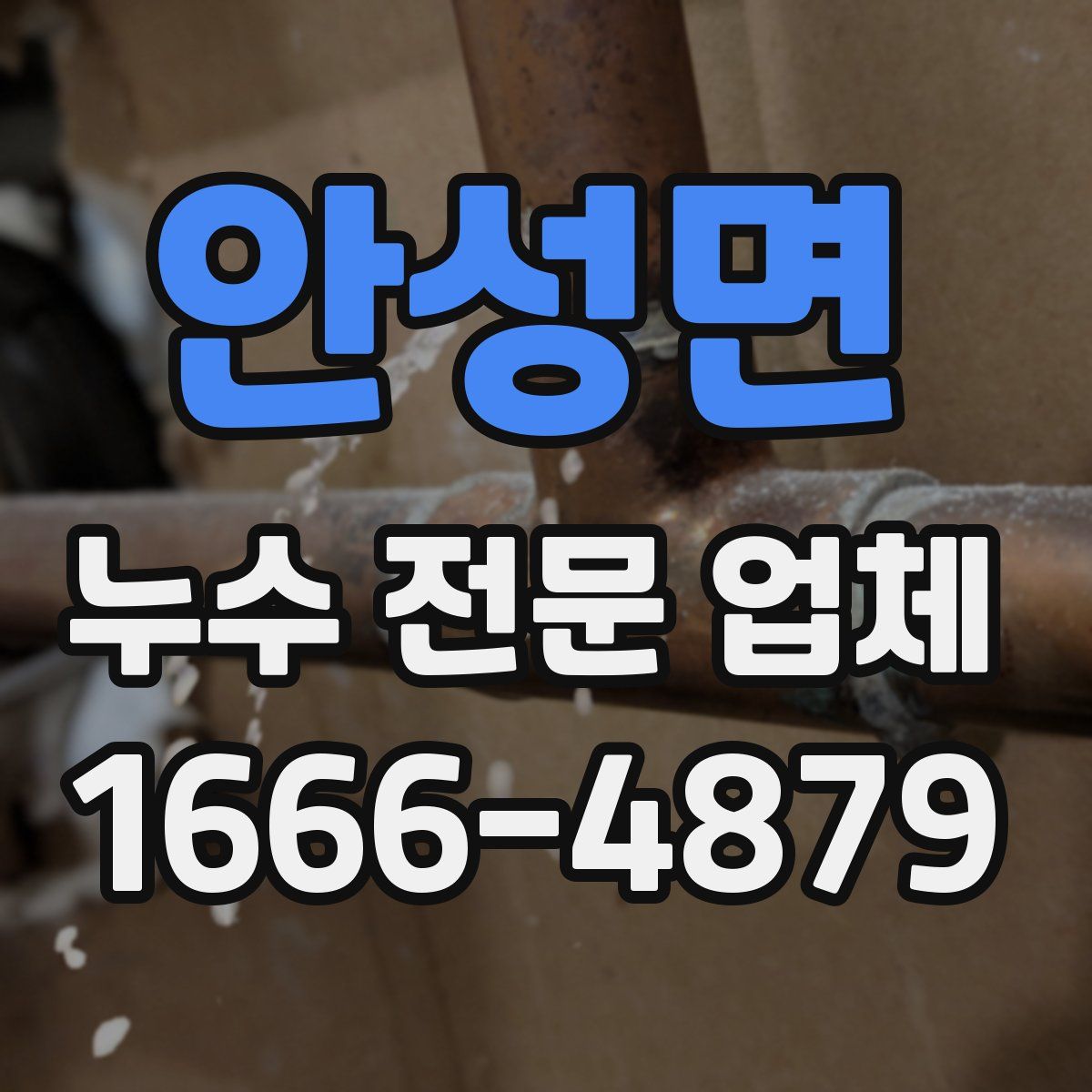 안성면 누수 전문 업체