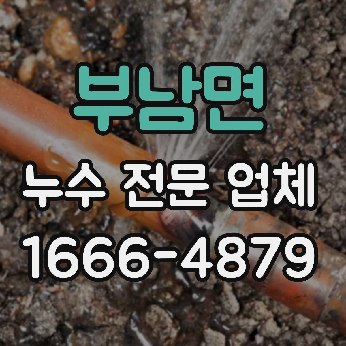 부남면 누수 전문 업체