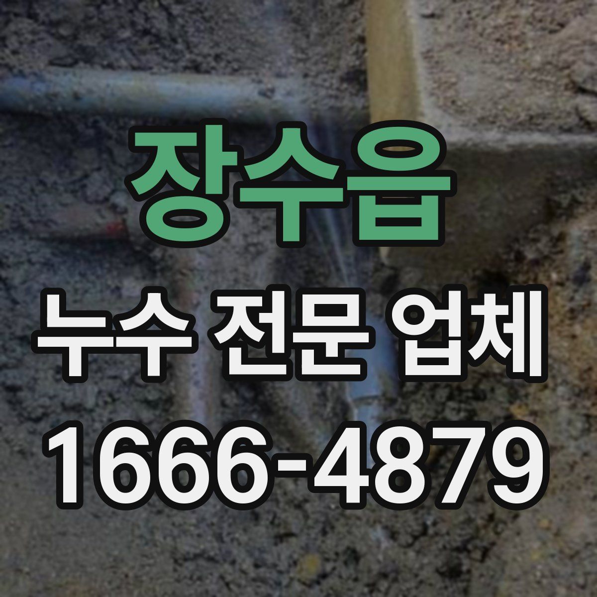 장수읍 누수 전문 업체