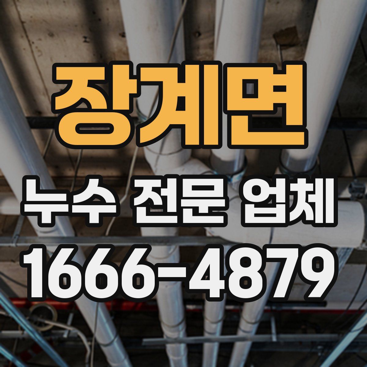 장계면 누수 전문 업체