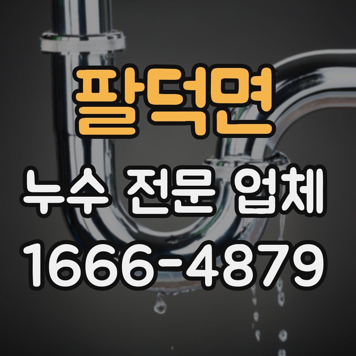팔덕면 누수 전문 업체