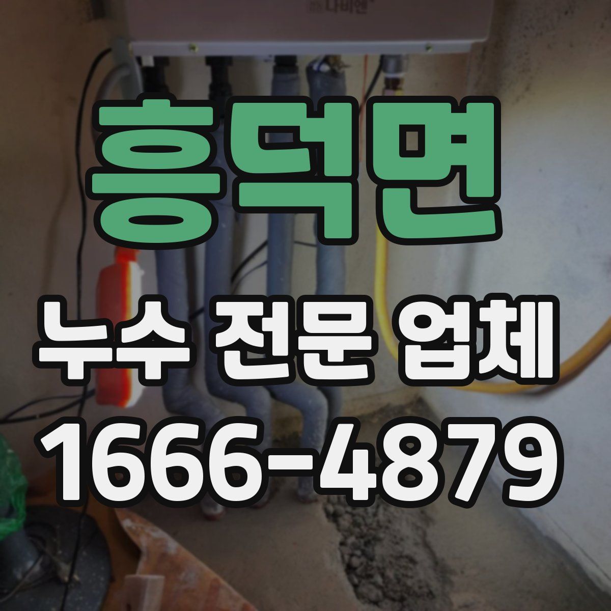 흥덕면 누수 전문 업체