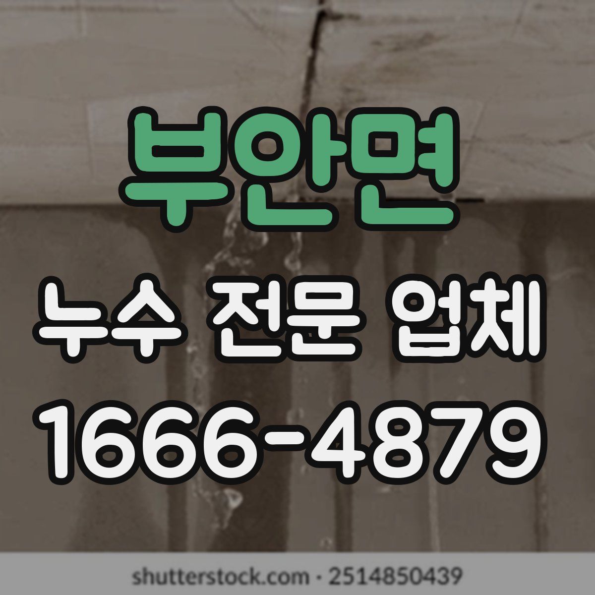 부안면 누수 전문 업체
