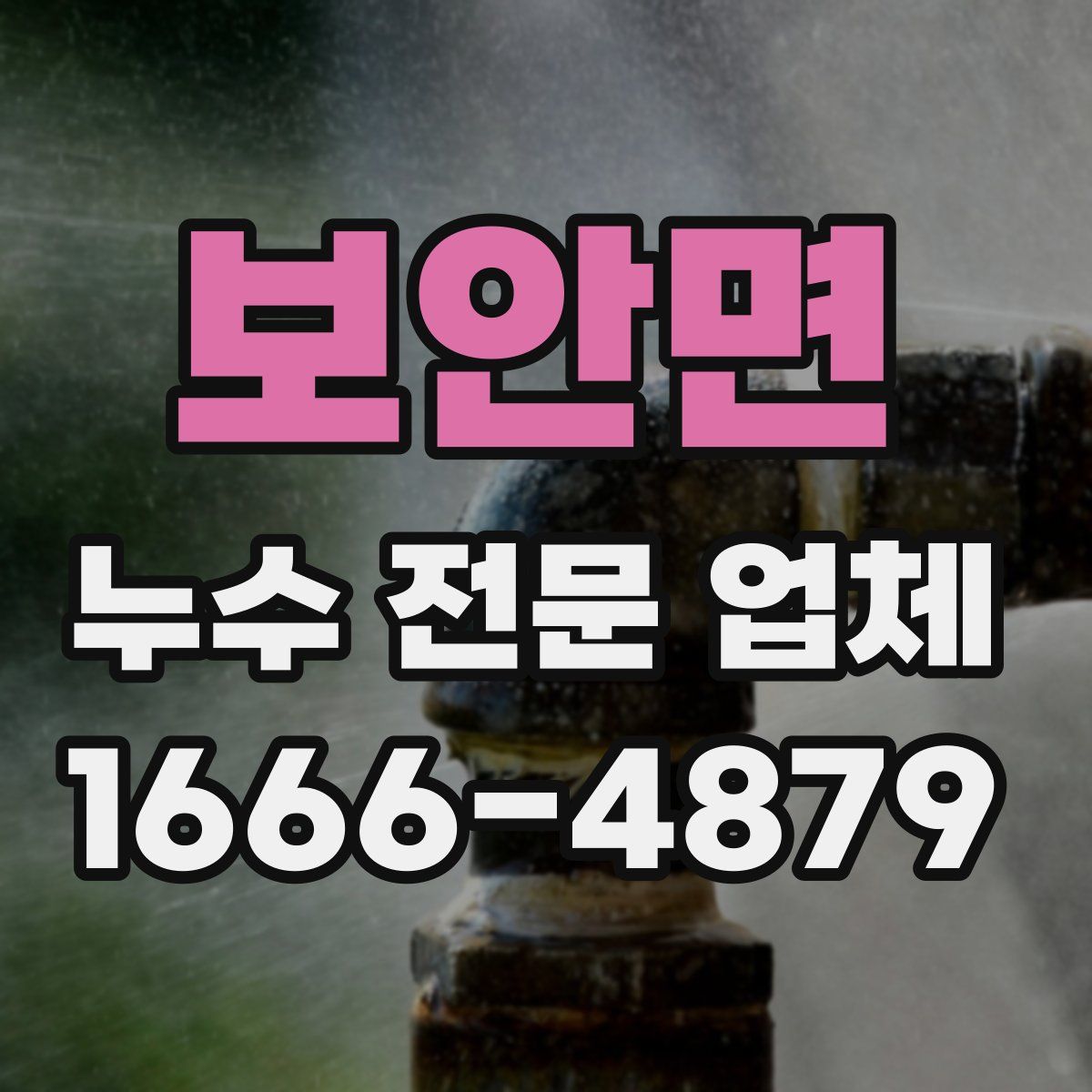 보안면 누수 전문 업체