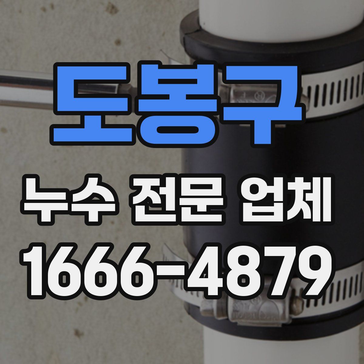 도봉구 누수 전문 업체