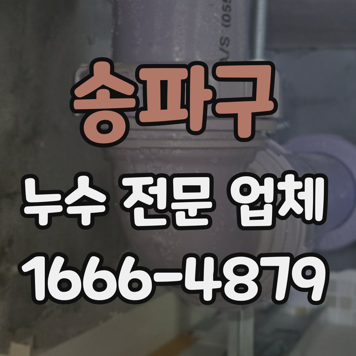 송파구 누수 전문 업체