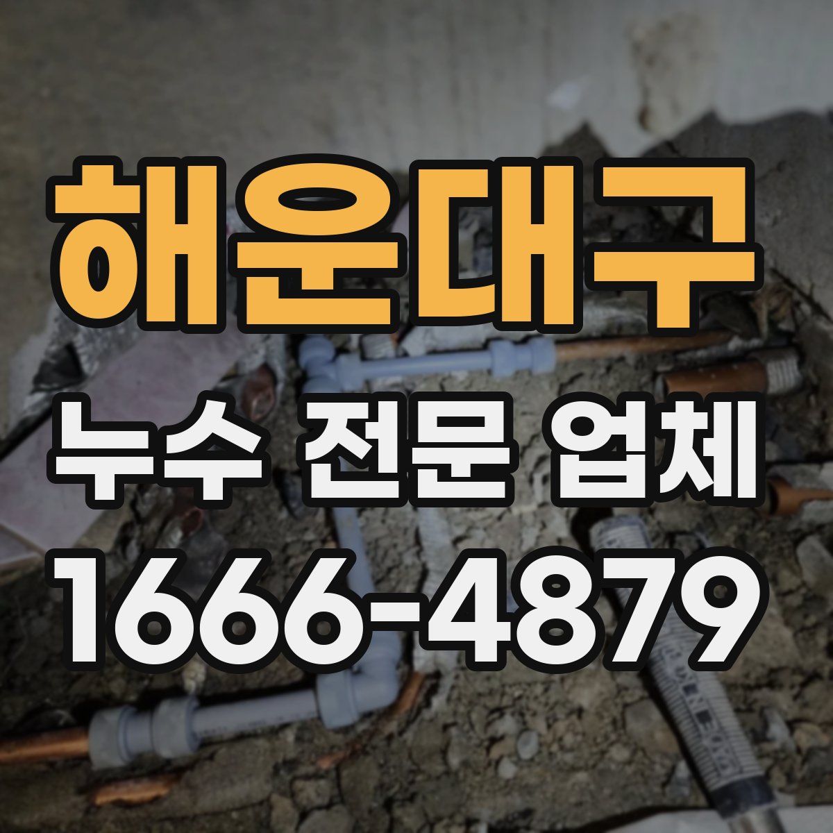 해운대구 누수 전문 업체