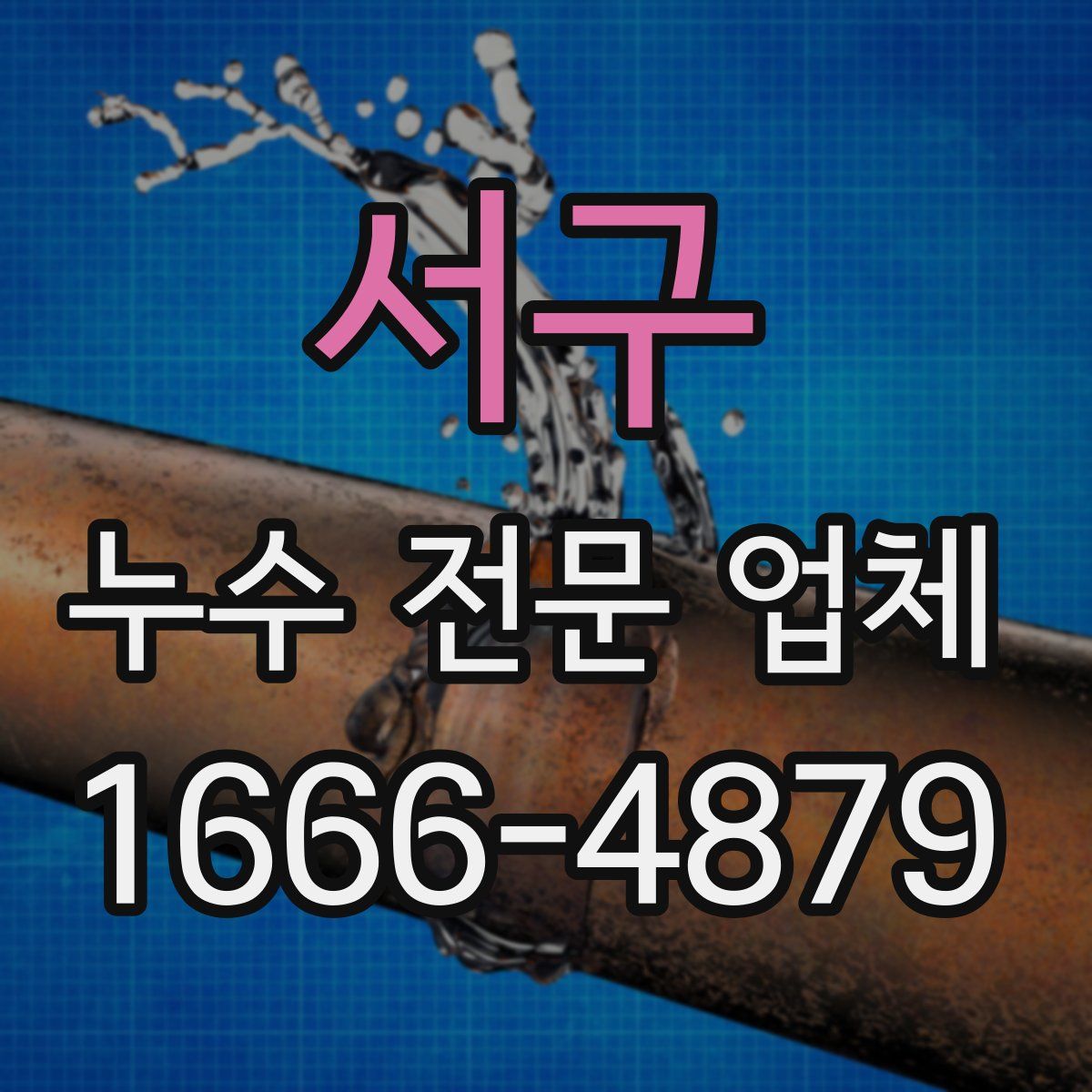 서구 누수 전문 업체