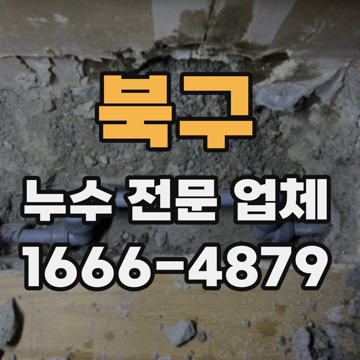 북구 누수 전문 업체