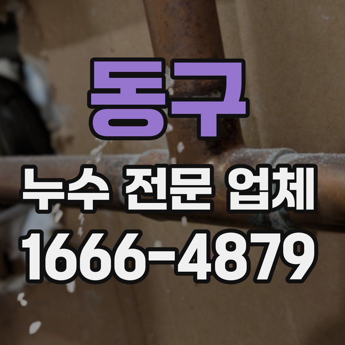 동구 누수 전문 업체