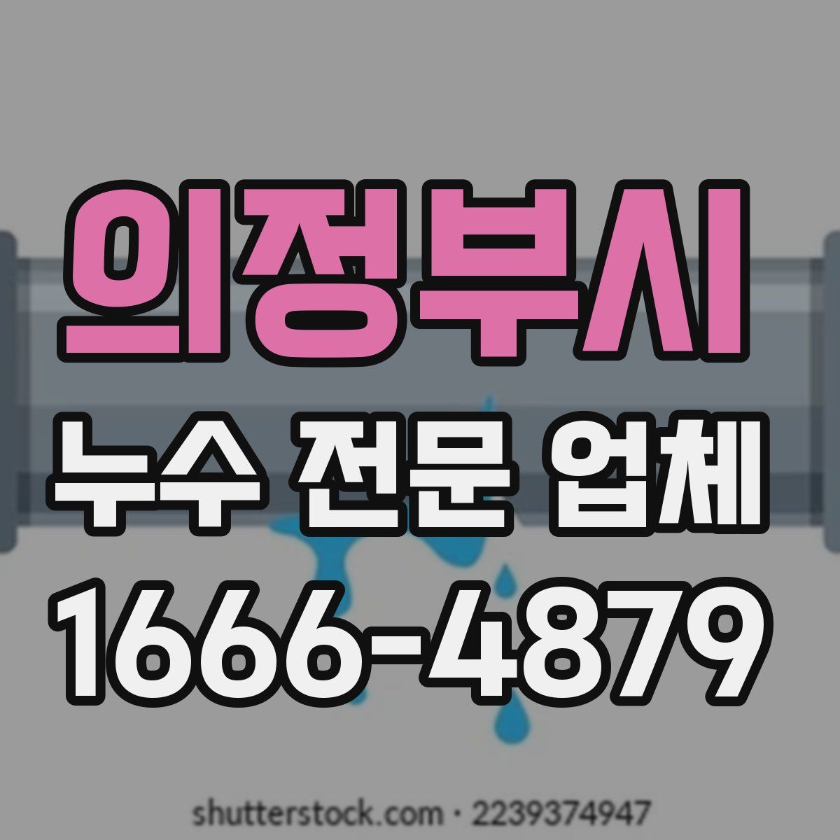 의정부시 누수 전문 업체