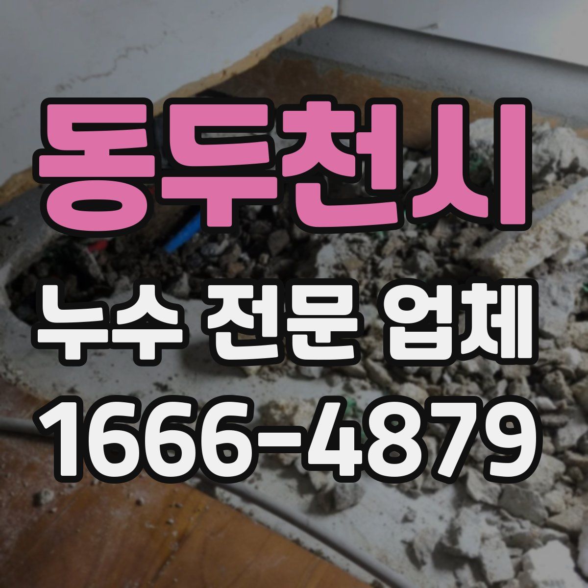 동두천시 누수 전문 업체